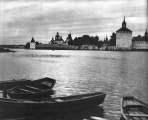 Кирилло-Белозерский монастырь. Вид с озера. Фото 1960-х гг.