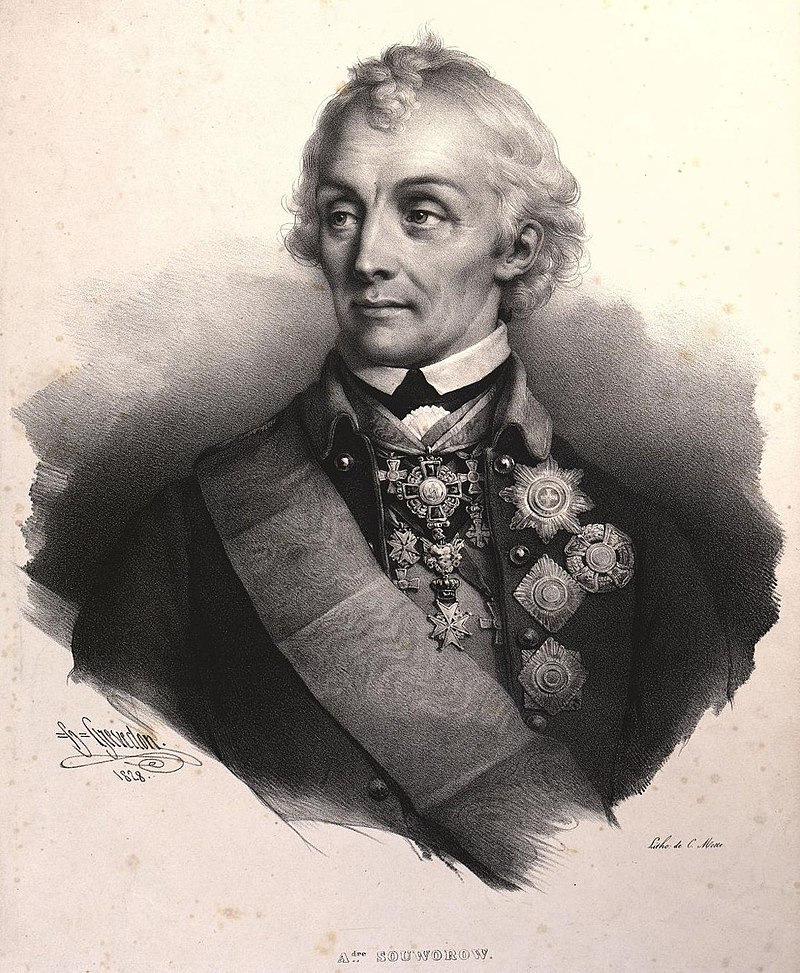 Полководец А. В. Суворов. Литография 1828 г..jpg